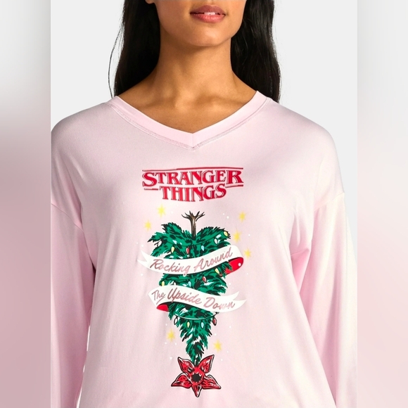 NEW Stranger Things Christmas Pajama SET - Picture 3 of 8